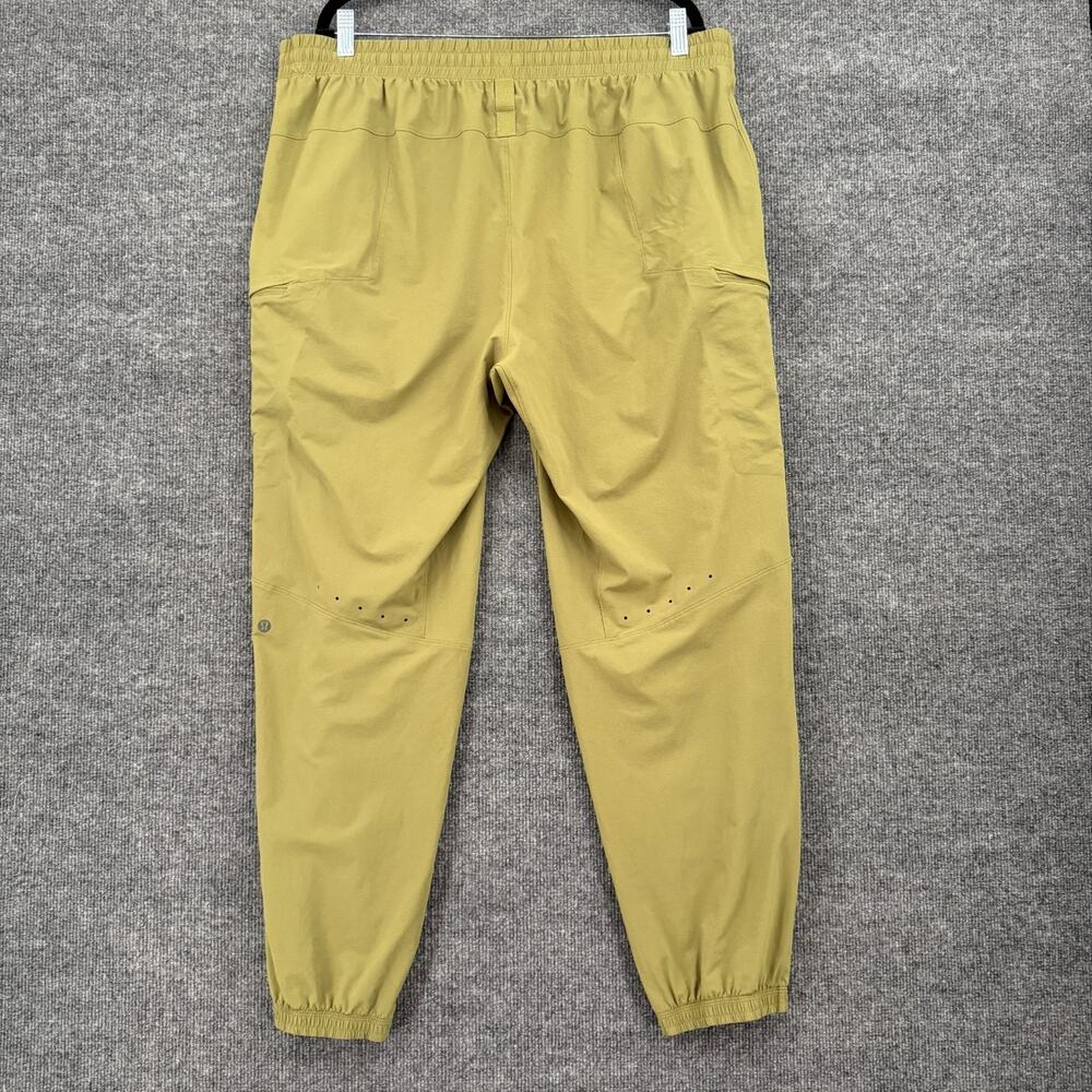 Lululemon Mens Cargo Jogger Pants Size XXL Green Drawstring Waist Athletic Tech - Picture 5 of 12